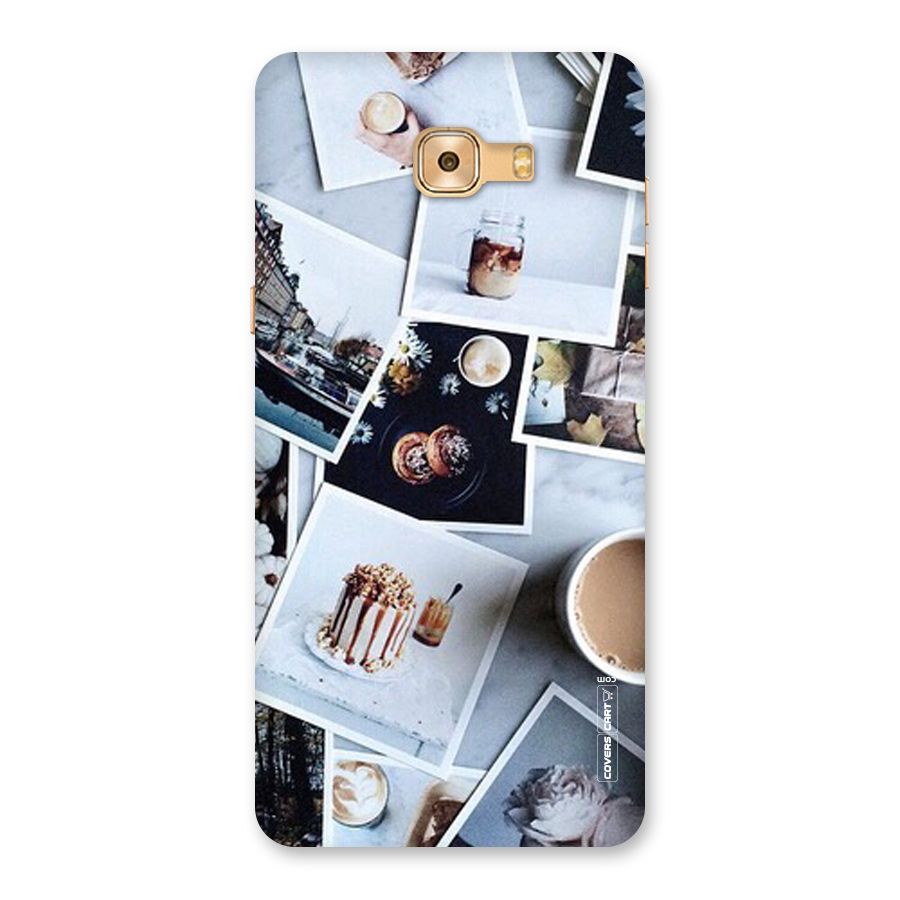 Pictures Coffee Back Case for Galaxy C9 Pro