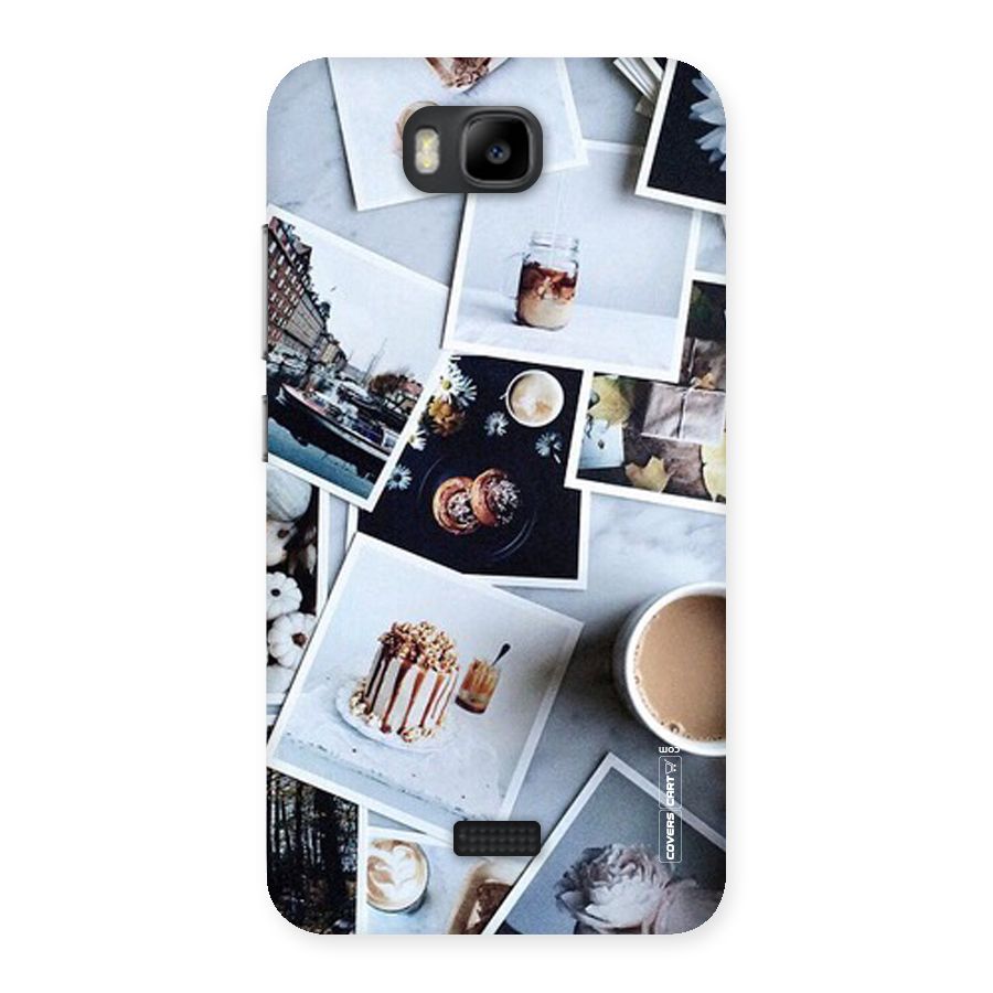 Pictures Coffee Back Case for Honor Bee