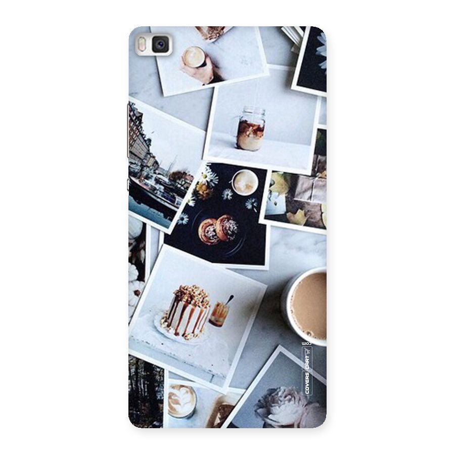 Pictures Coffee Back Case for Huawei P8