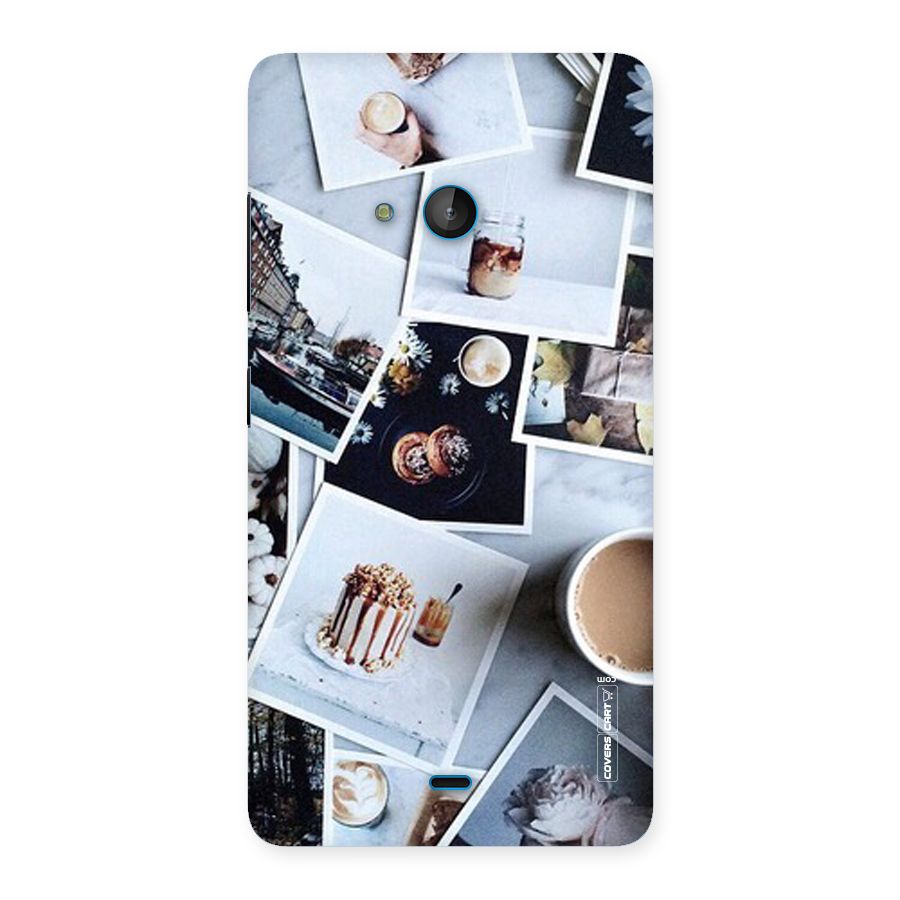 Pictures Coffee Back Case for Lumia 540