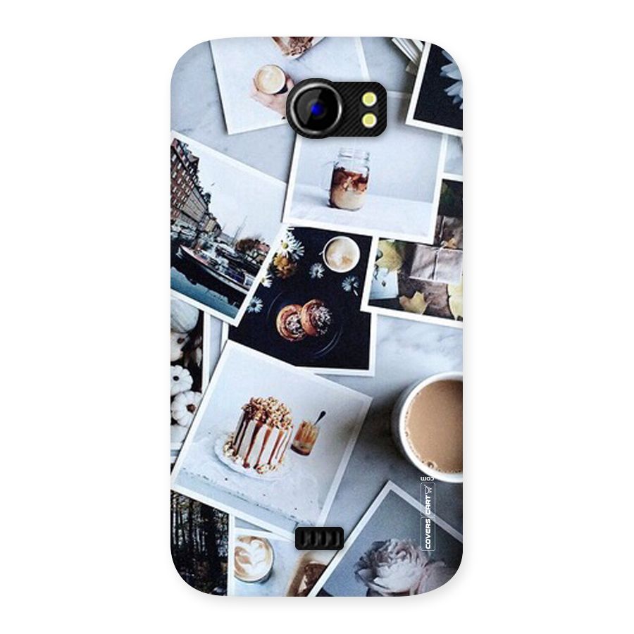 Pictures Coffee Back Case for Micromax Canvas 2 A110