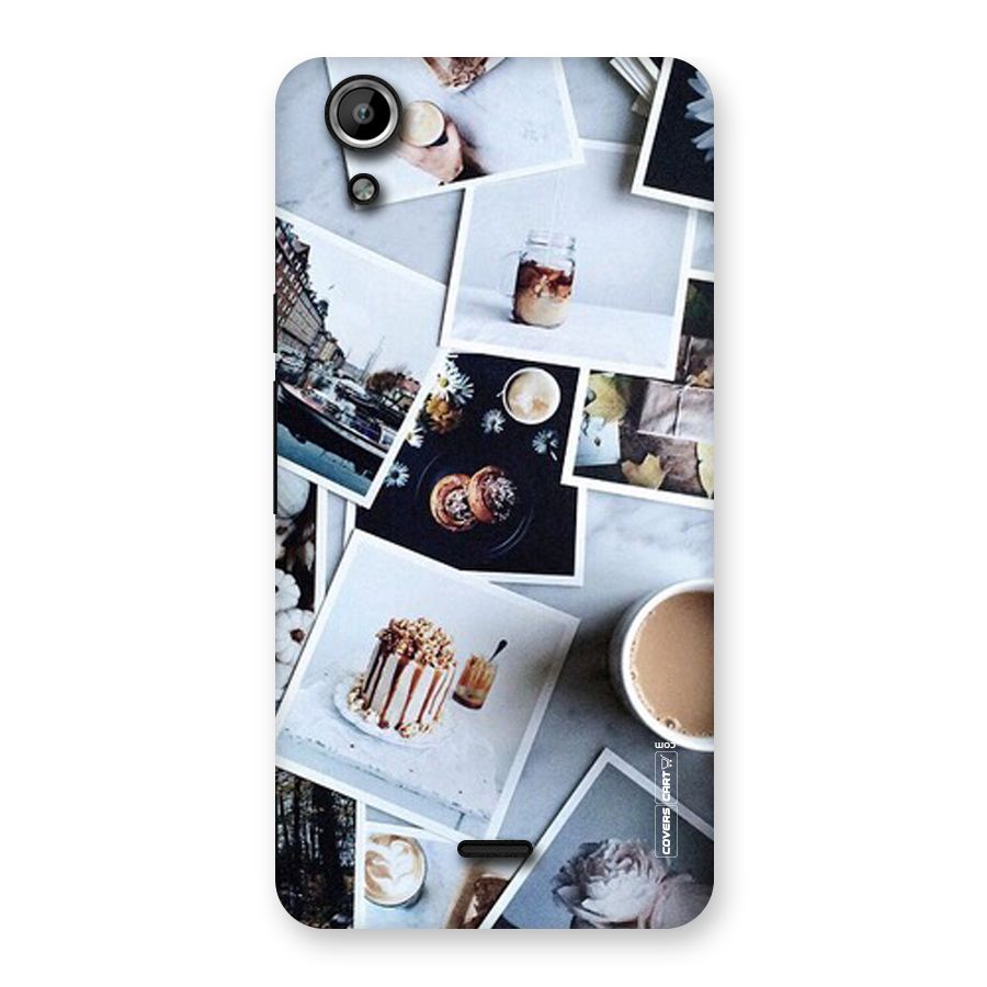 Pictures Coffee Back Case for Micromax Canvas Selfie Lens Q345