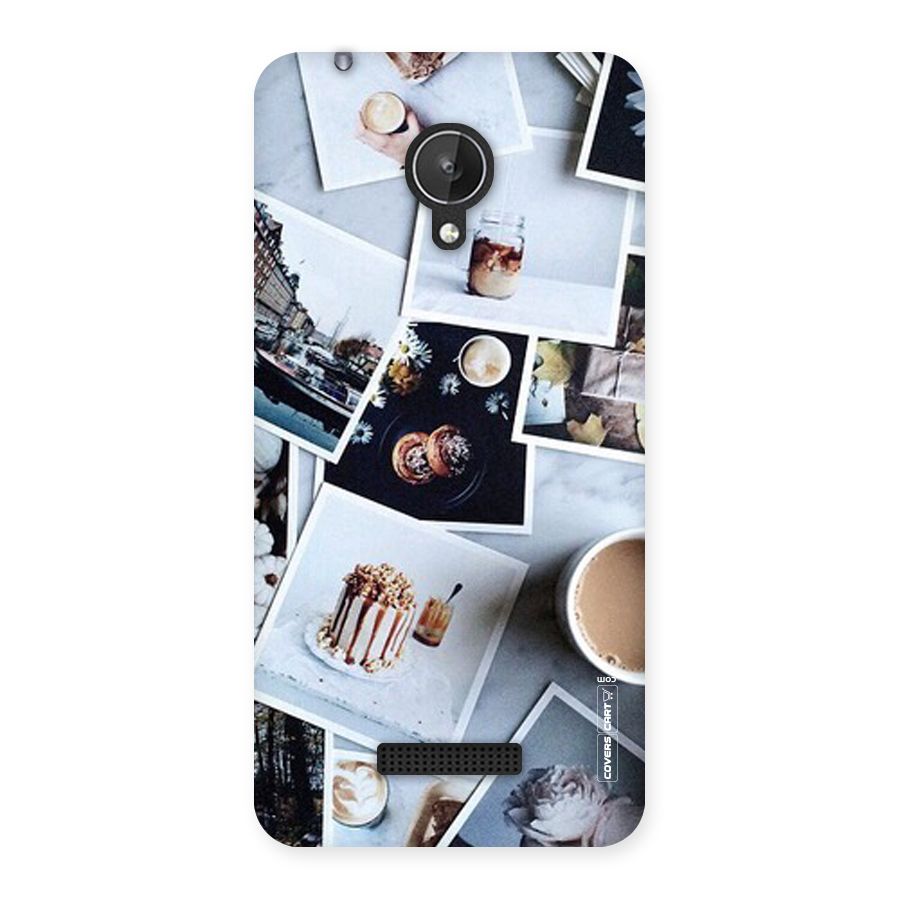 Pictures Coffee Back Case for Micromax Canvas Spark Q380