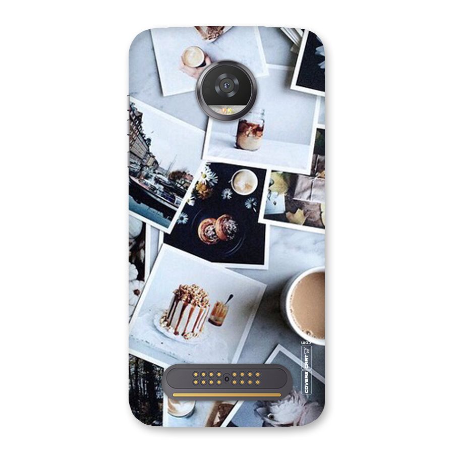Pictures Coffee Back Case for Moto Z2 Play