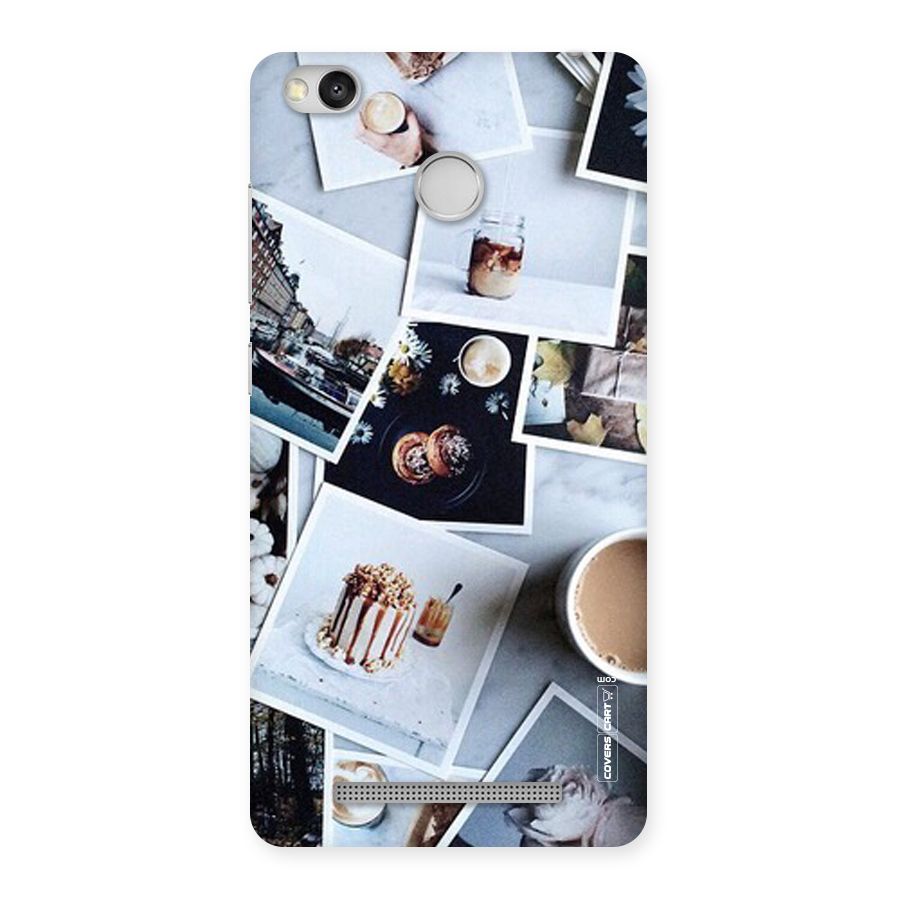 Pictures Coffee Back Case for Redmi 3S Prime