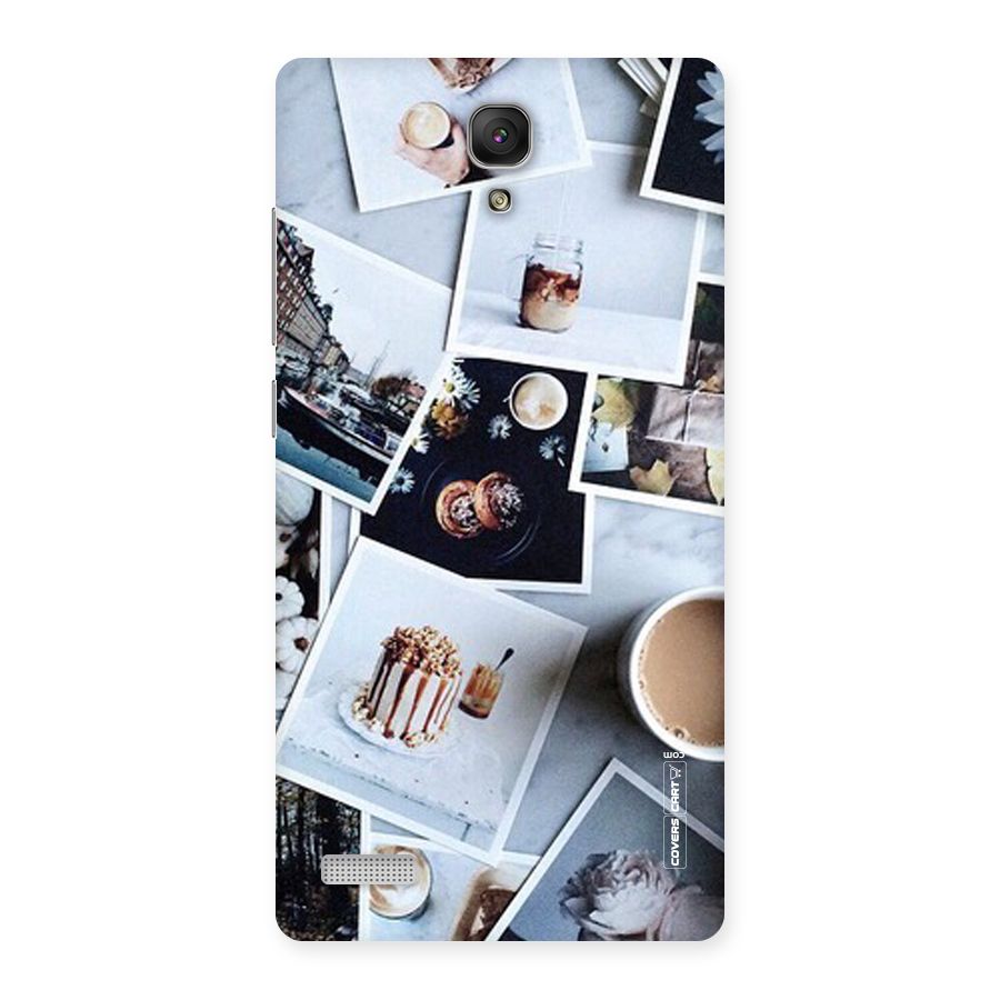 Pictures Coffee Back Case for Redmi Note Prime