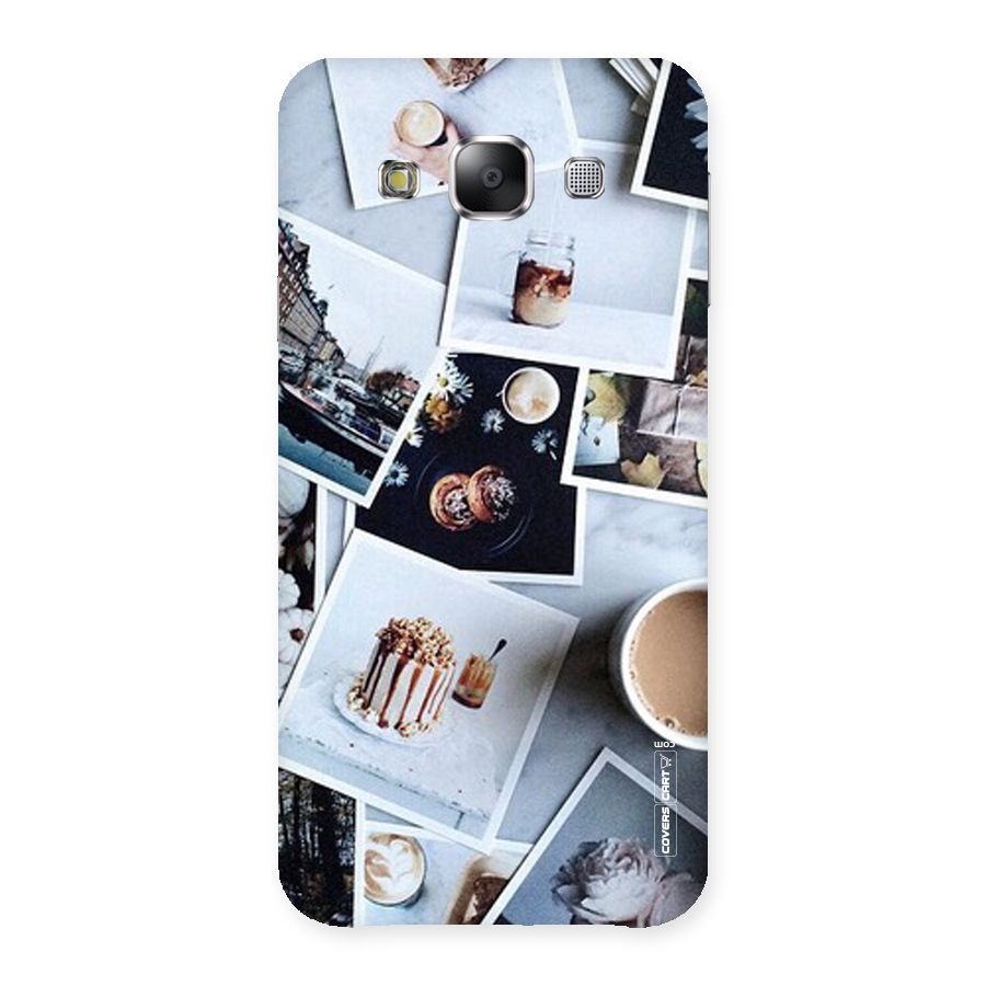 Pictures Coffee Back Case for Samsung Galaxy E5