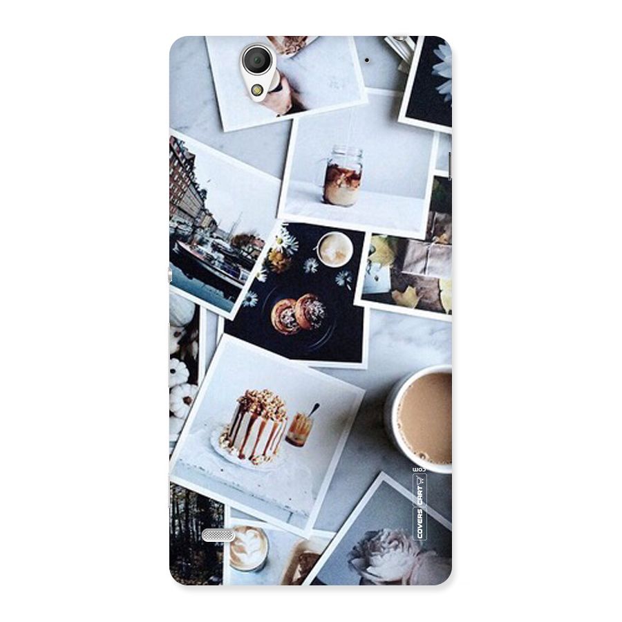 Pictures Coffee Back Case for Sony Xperia C4