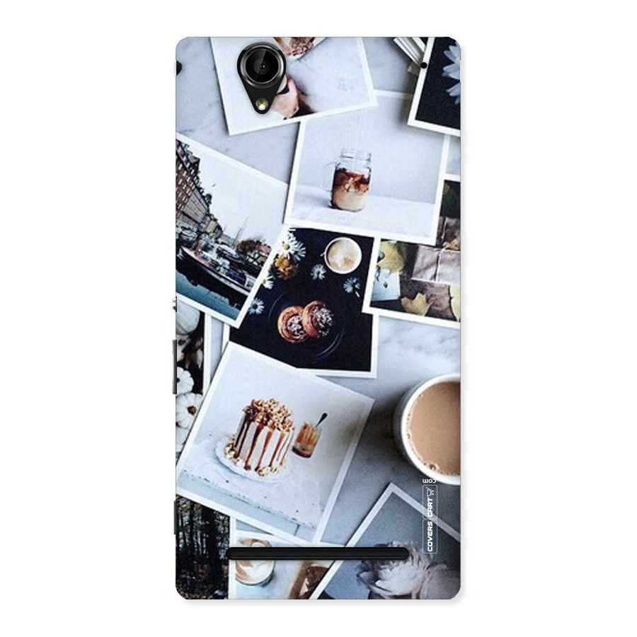 Pictures Coffee Back Case for Sony Xperia T2