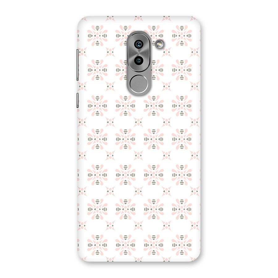 Pink Floral Pattern Back Case for Honor 6X