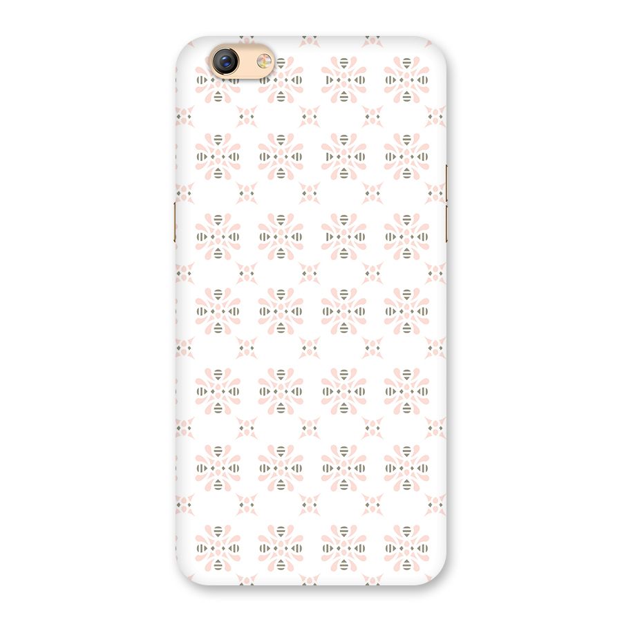 Pink Floral Pattern Back Case for Oppo F3 Plus