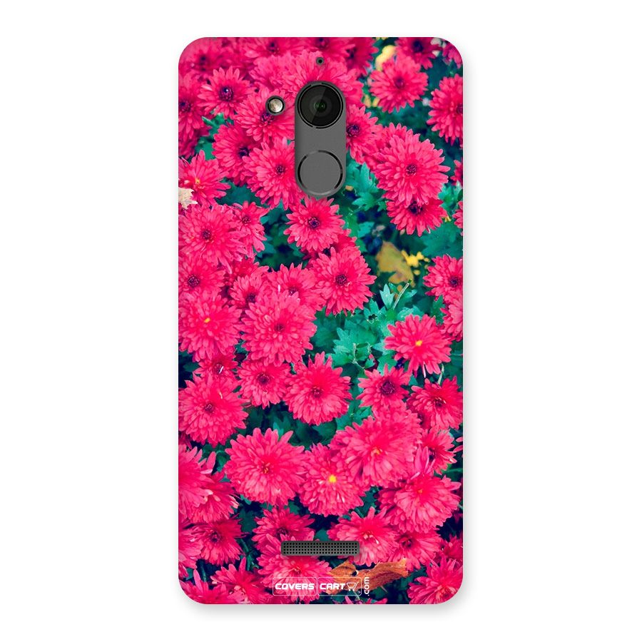 Pink Flowers Back Case for Coolpad Note 5