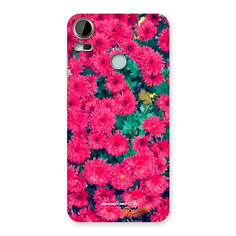 Pink Flowers Back Case for Desire 10 Pro