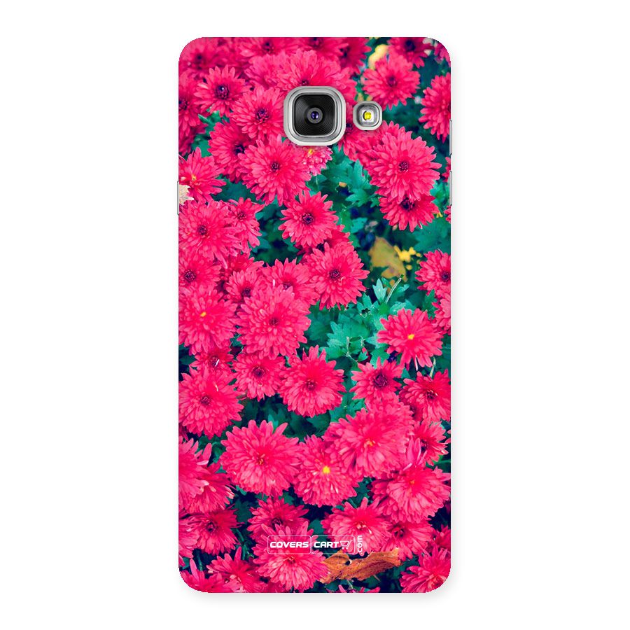 Pink Flowers Back Case for Galaxy A7 2016
