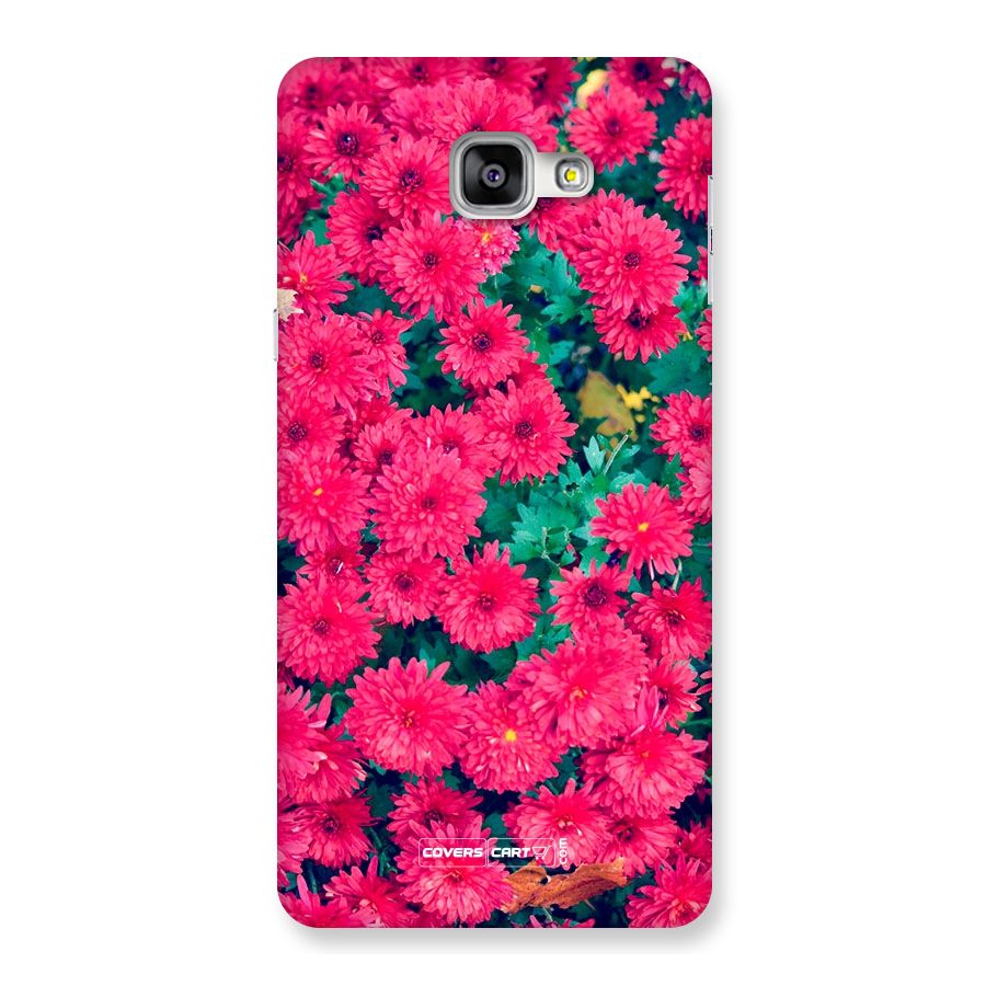 Pink Flowers Back Case for Galaxy A9
