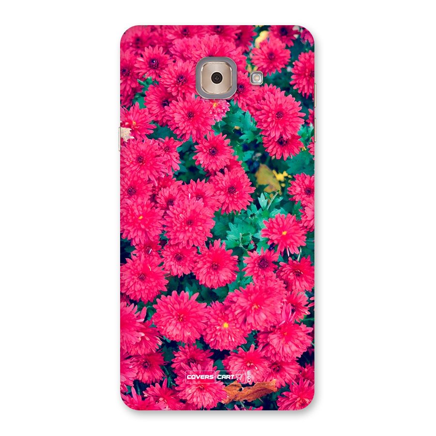 Pink Flowers Back Case for Galaxy J7 Max