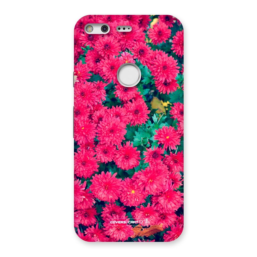 Pink Flowers Back Case for Google Pixel