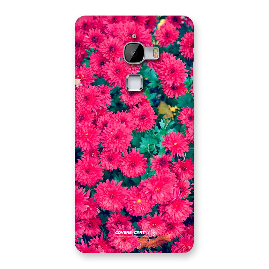 Pink Flowers Back Case for LeTV Le Max