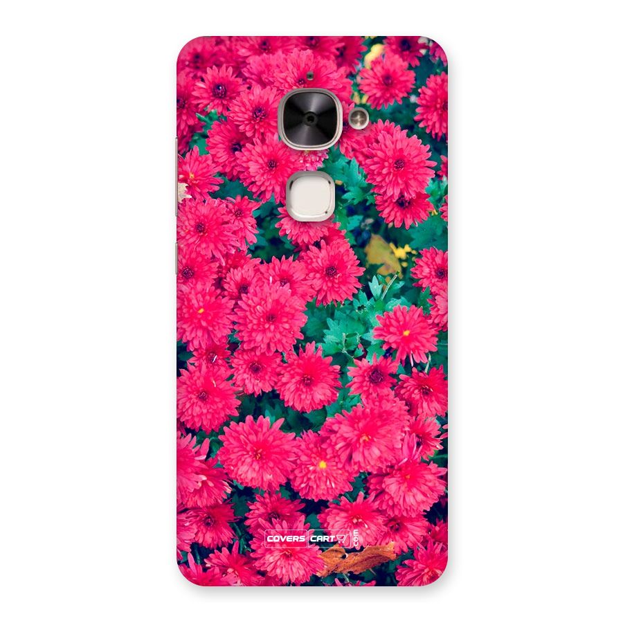 Pink Flowers Back Case for Le 2