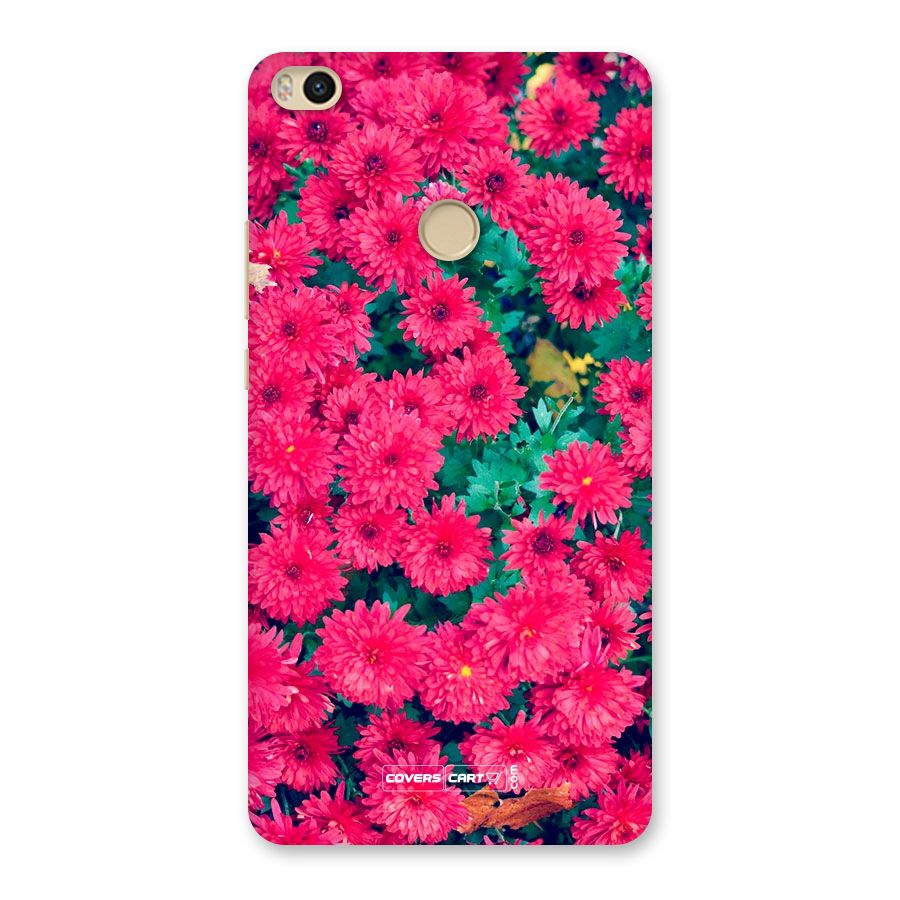 Pink Flowers Back Case for Mi Max 2