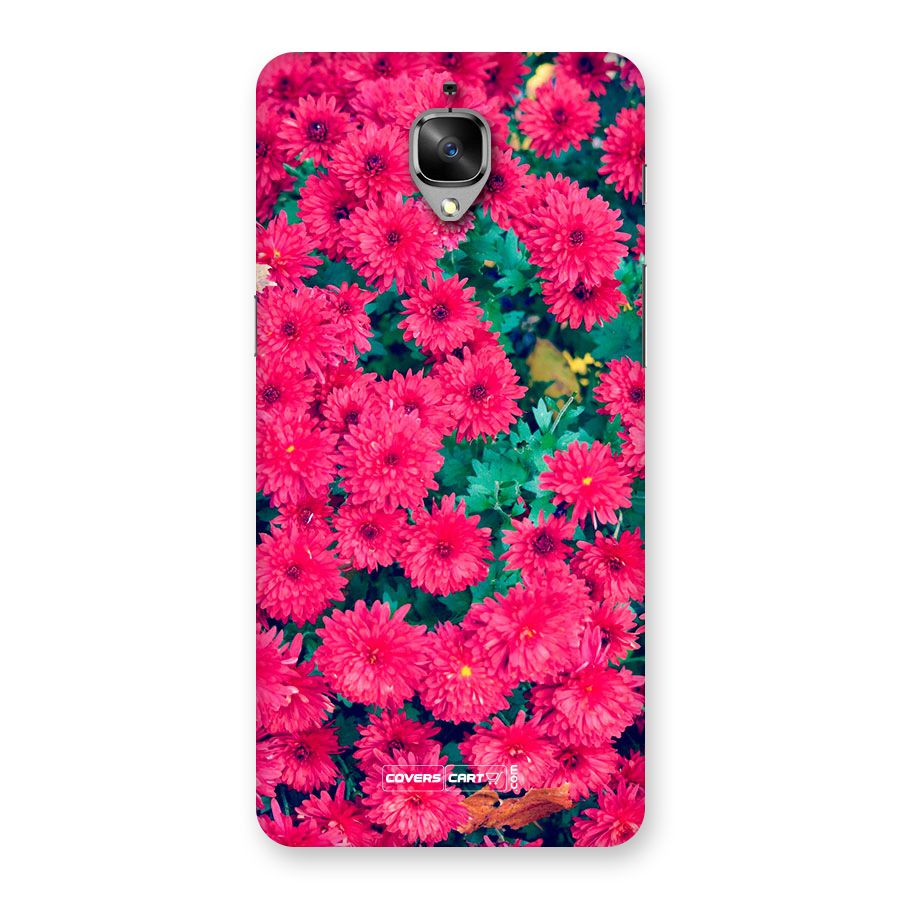 Pink Flowers Back Case for OnePlus 3T