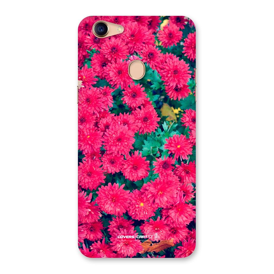 Pink Flowers Back Case for Oppo F5