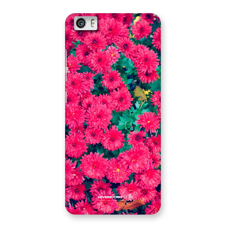 Pink Flowers Back Case for Xiaomi Redmi Mi 5
