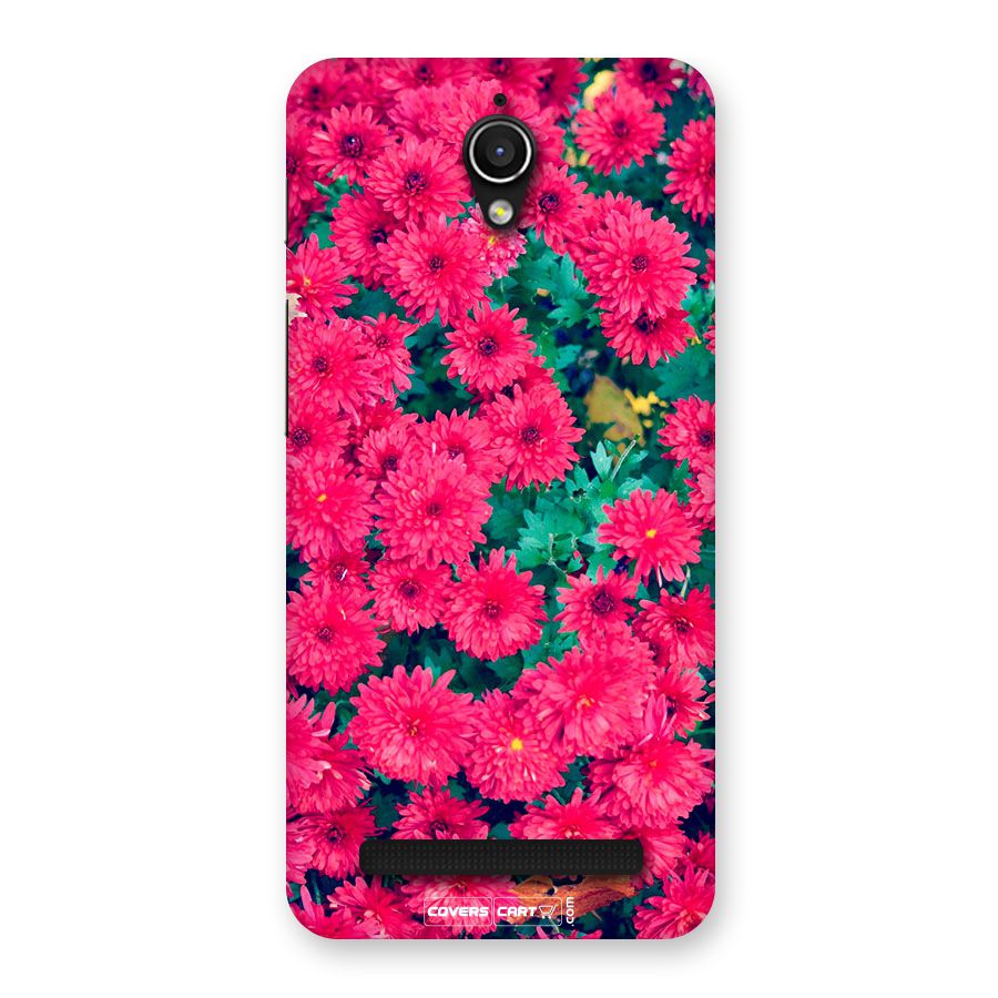 Pink Flowers Back Case for Zenfone Go