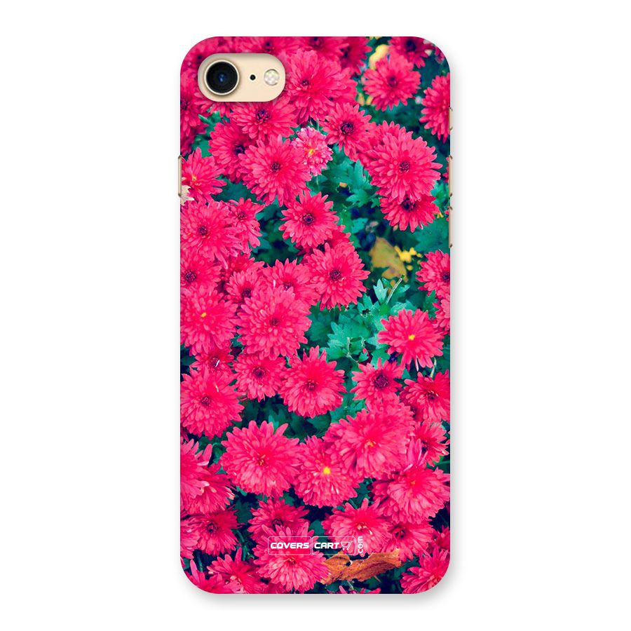 Pink Flowers Back Case for iPhone 7