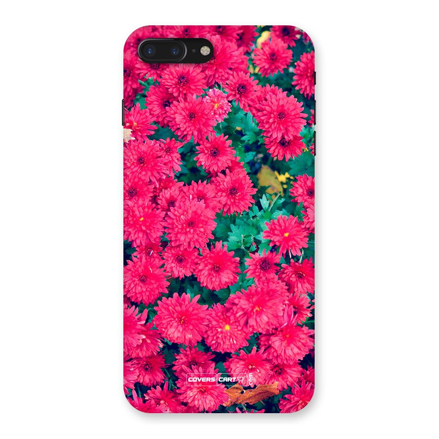Pink Flowers Back Case for iPhone 7 Plus