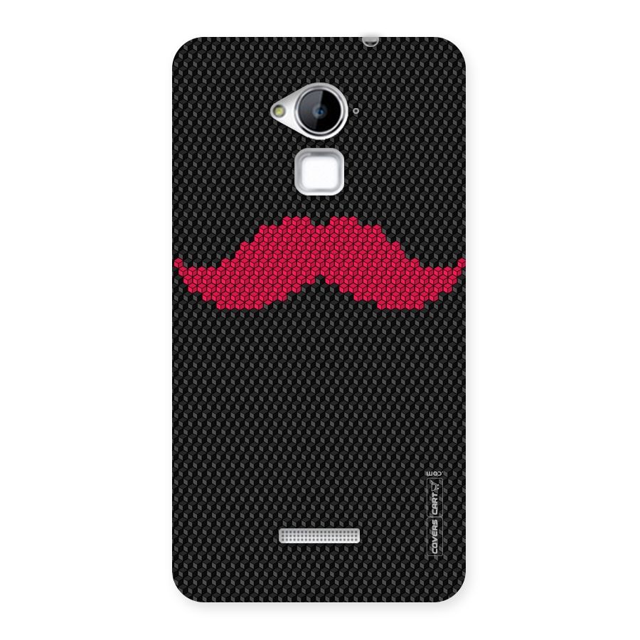 Pink Moustache Back Case for Coolpad Note 3