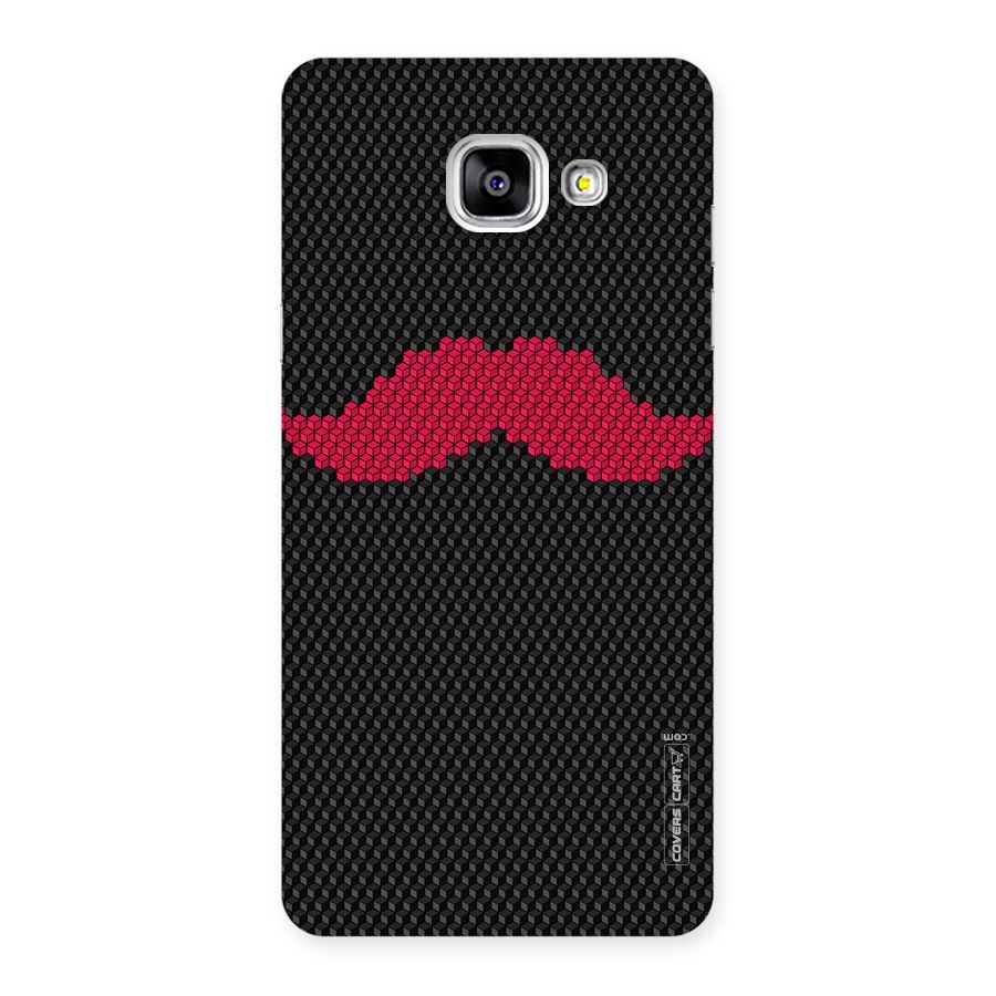 Pink Moustache Back Case for Galaxy A5 2016