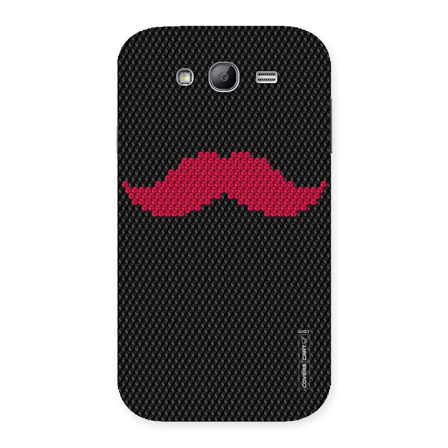 Pink Moustache Back Case for Galaxy Grand Neo Plus
