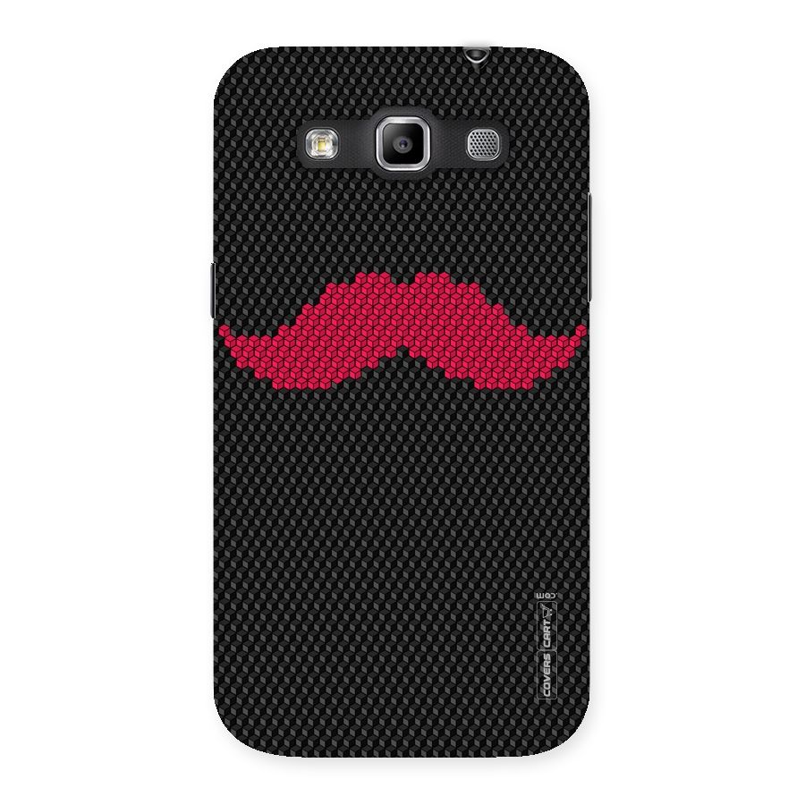 Pink Moustache Back Case for Galaxy Grand Quattro