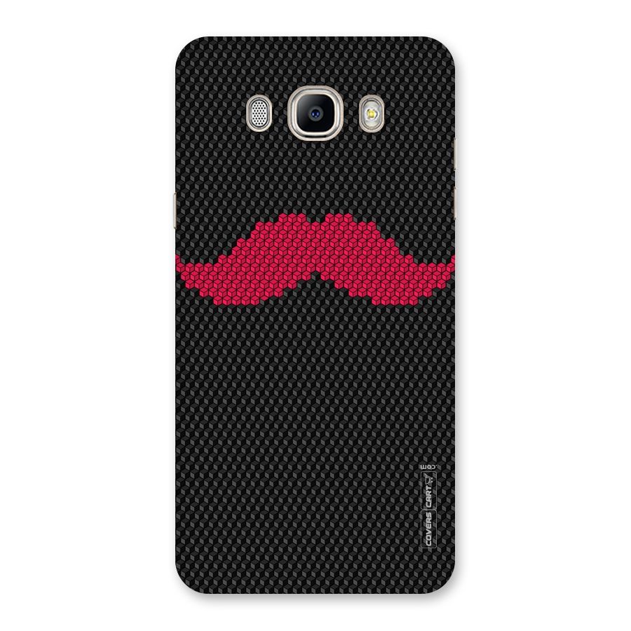 Pink Moustache Back Case for Galaxy On8