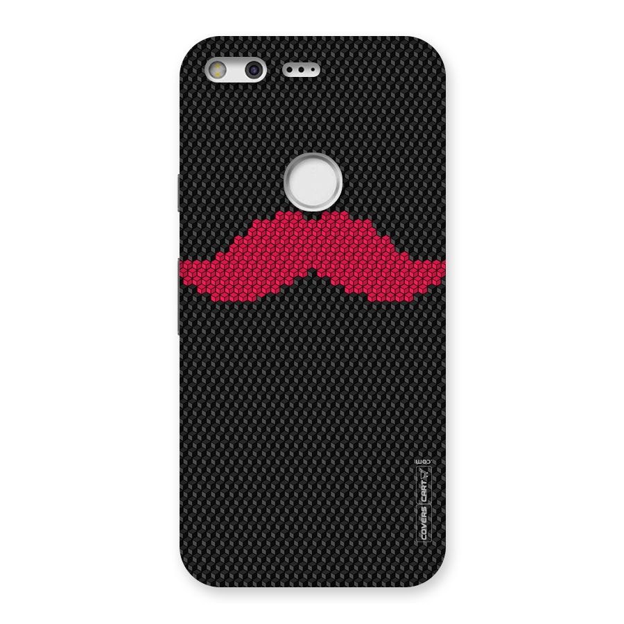 Pink Moustache Back Case for Google Pixel