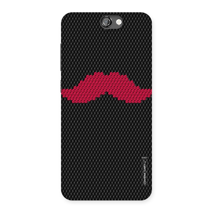 Pink Moustache Back Case for HTC One A9