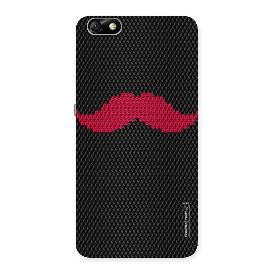Pink Moustache Back Case for Honor 4X