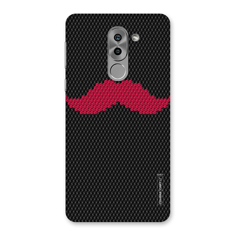 Pink Moustache Back Case for Honor 6X
