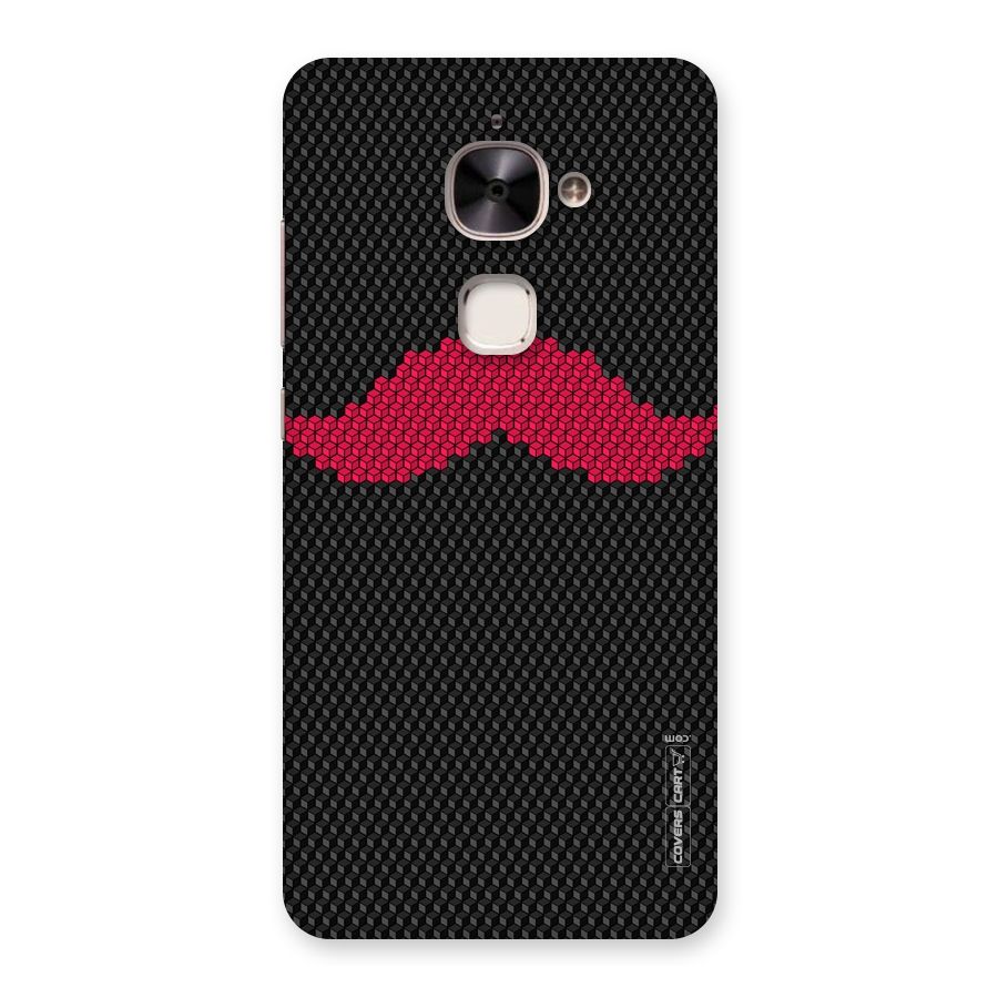 Pink Moustache Back Case for Le 2
