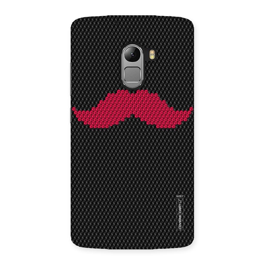 Pink Moustache Back Case for Lenovo K4 Note