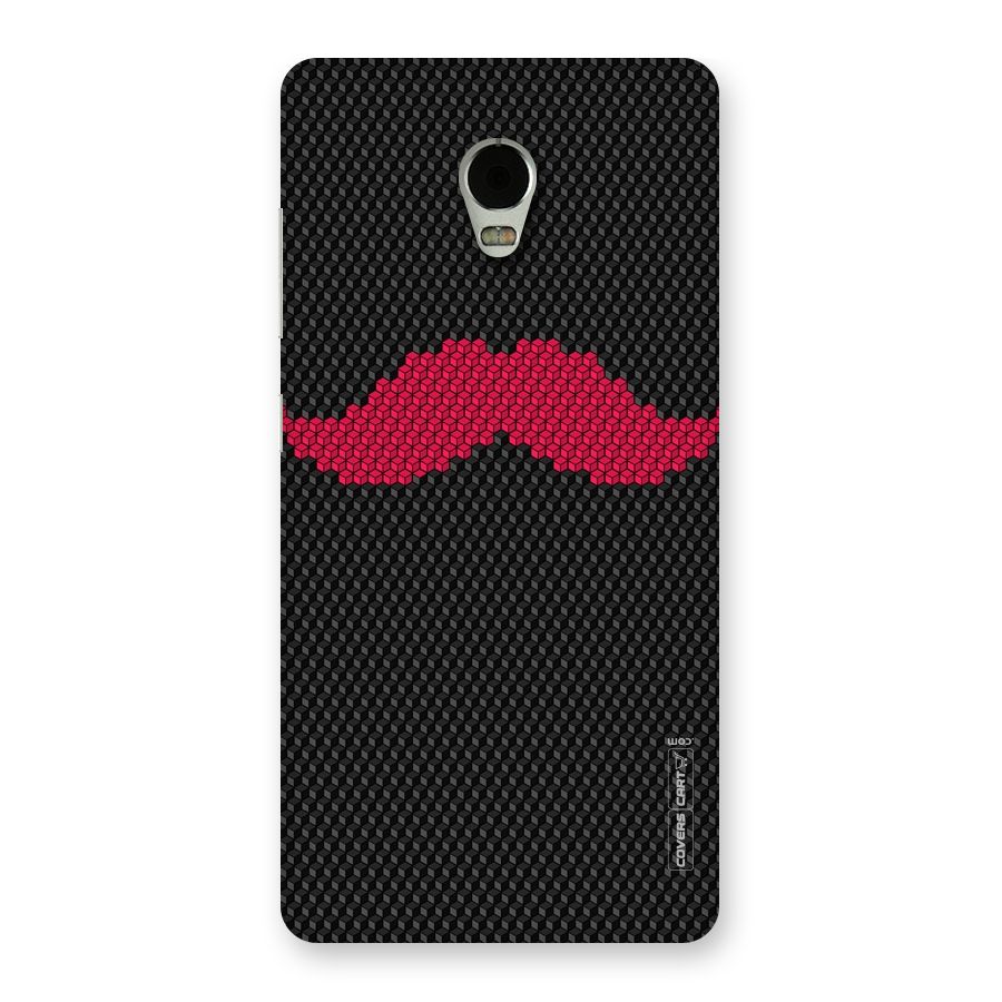 Pink Moustache Back Case for Lenovo Vibe P1