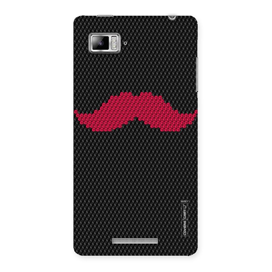 Pink Moustache Back Case for Lenovo Vibe Z K910
