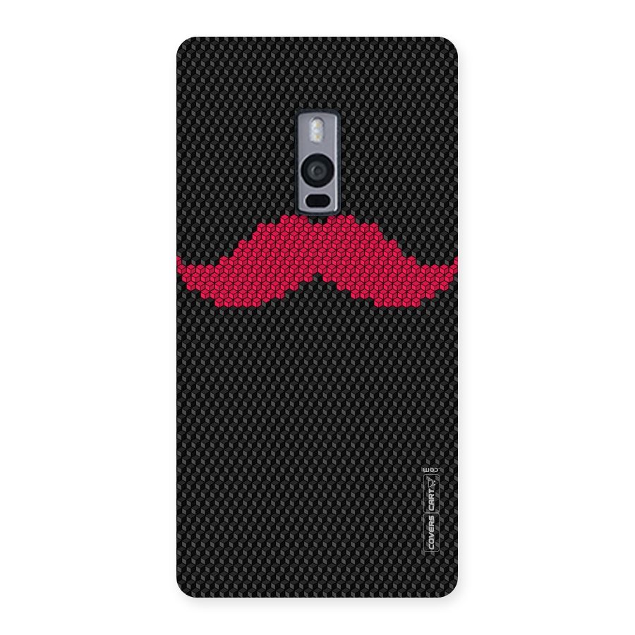 Pink Moustache Back Case for OnePlus Two