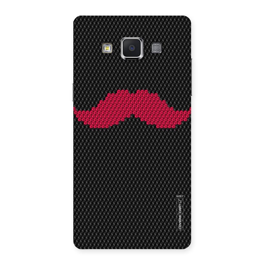Pink Moustache Back Case for Samsung Galaxy A5