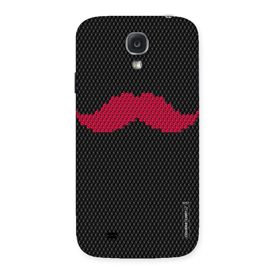 Pink Moustache Back Case for Samsung Galaxy S4