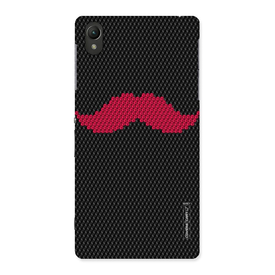 Pink Moustache Back Case for Sony Xperia Z2
