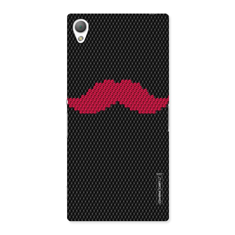Pink Moustache Back Case for Sony Xperia Z3
