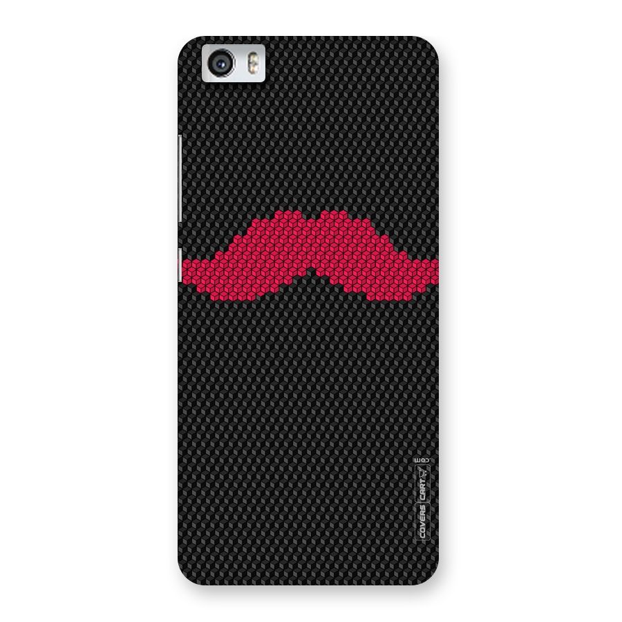 Pink Moustache Back Case for Xiaomi Redmi Mi5