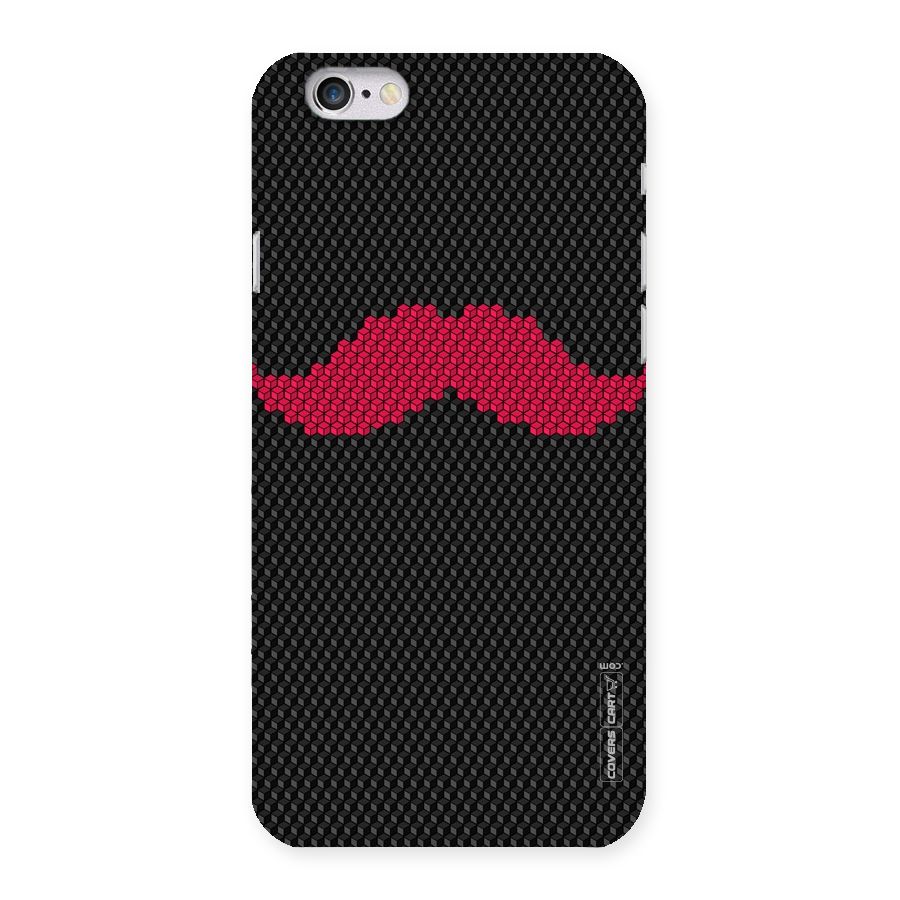 Pink Moustache Back Case for iPhone 6 6S
